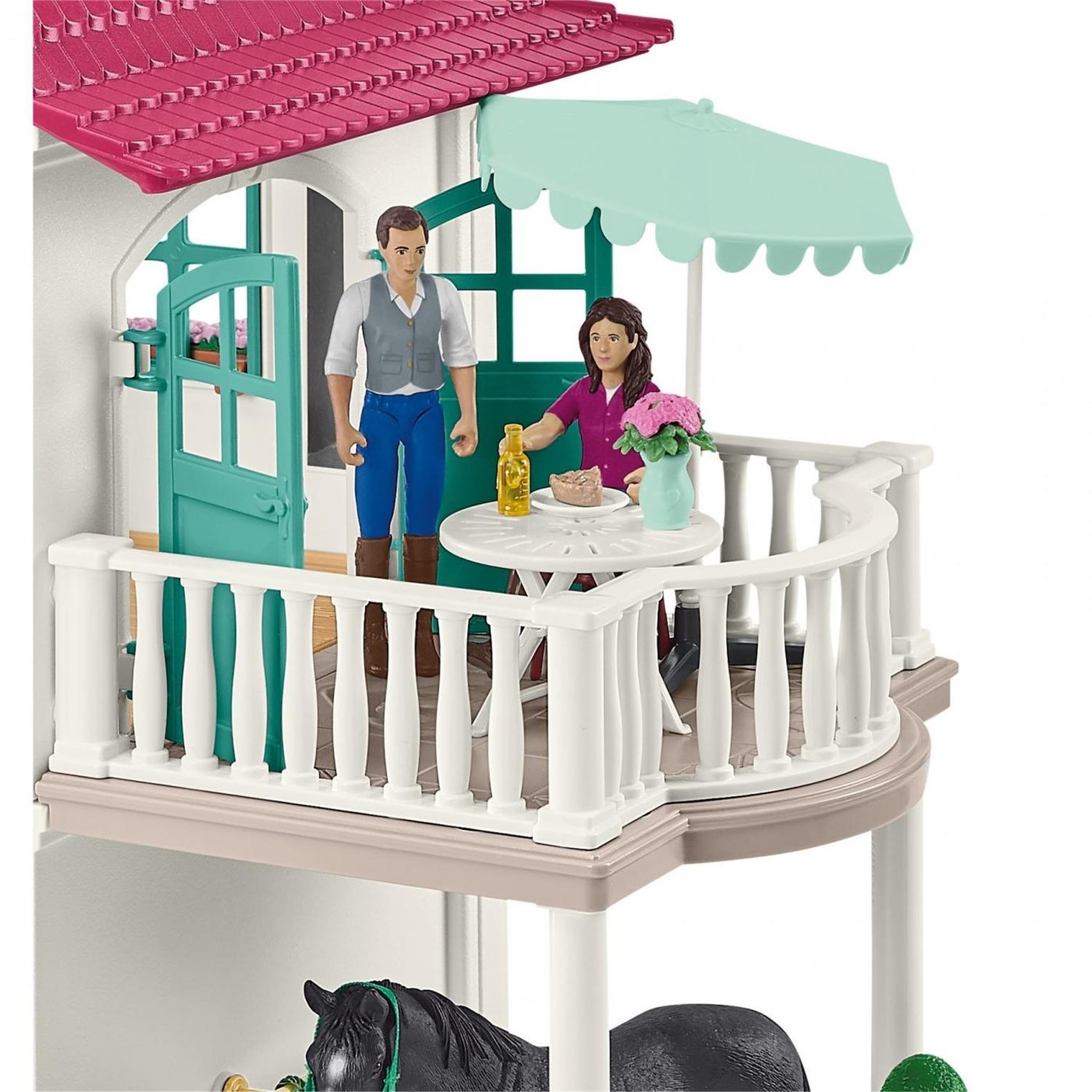Voir la diapositive 2 : Schleich Horse Club Grand centre équestre Horse Club de Lakeside