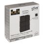 Voir la diapositive 4 : FIVE Étagère & 6 Boîtes de Rangement  Module  98cm Noir