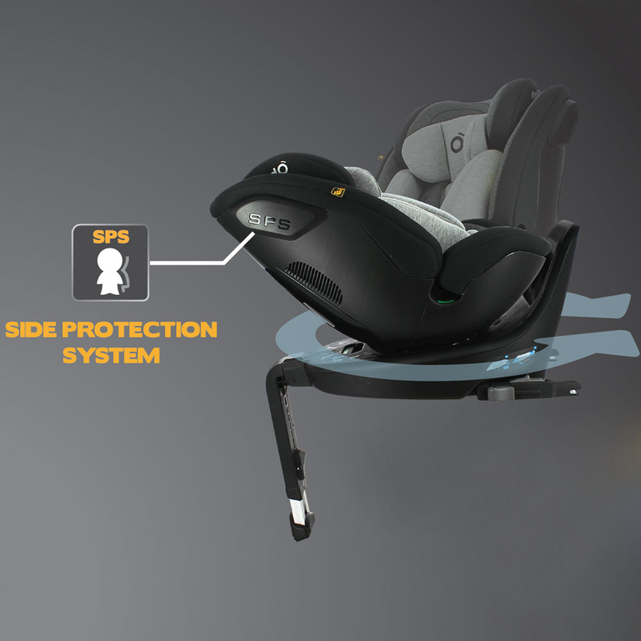 Voir la diapositive 4 : NADO X MIGO Siège auto i-Size O6 40-125 cm - Nado x Migo - coloris noir