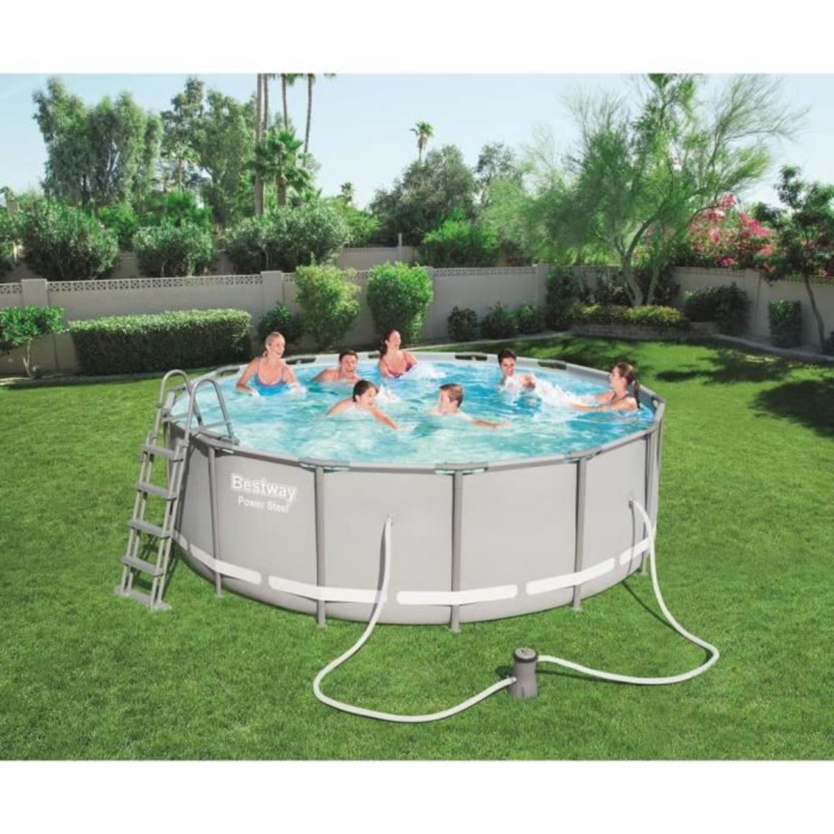 BESTWAY Piscine tubulaire 4,27 x 1,22 m ronde