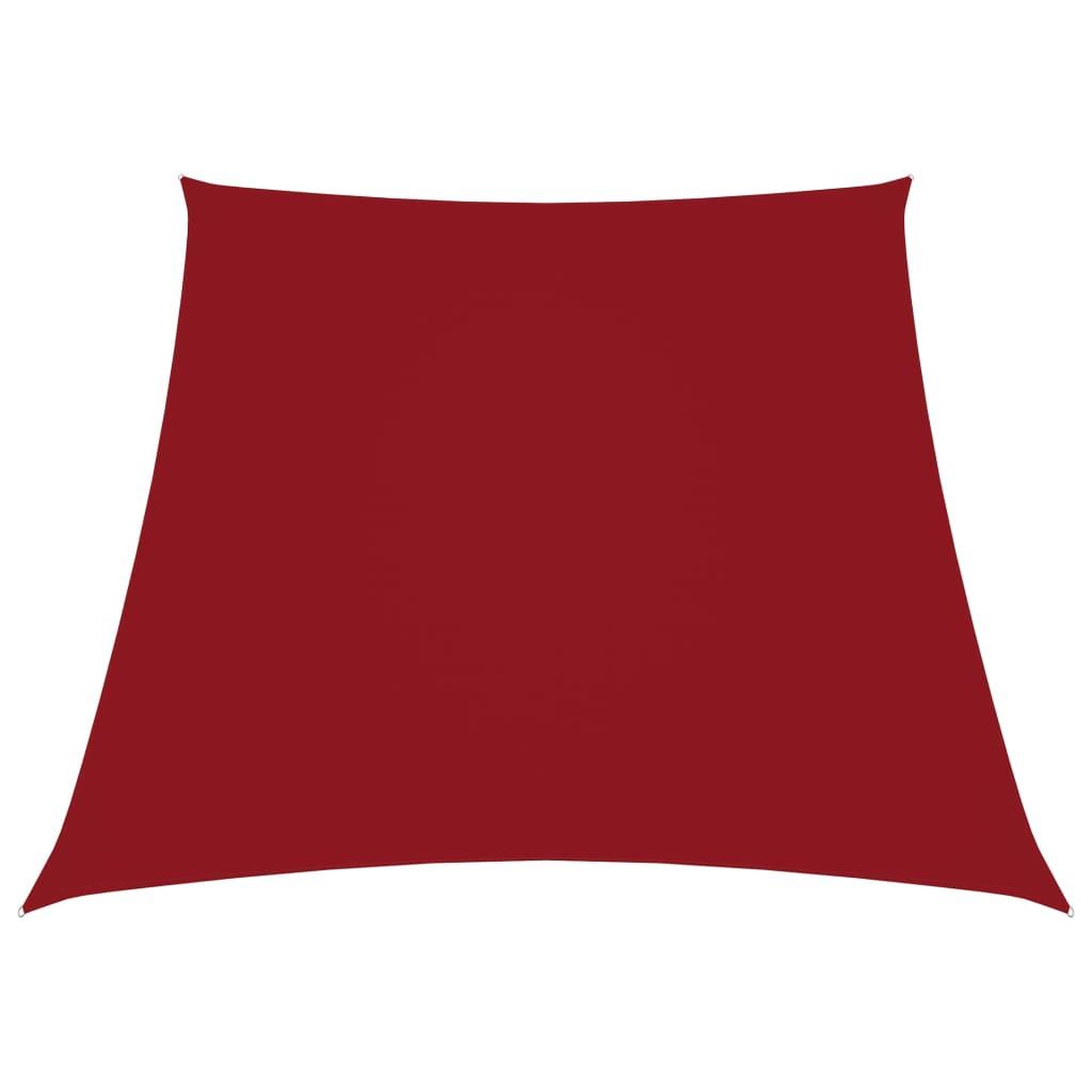 Voir la diapositive 1 : VIDAXL Voile de parasol Tissu Oxford trapeze 2/4x3 m Rouge