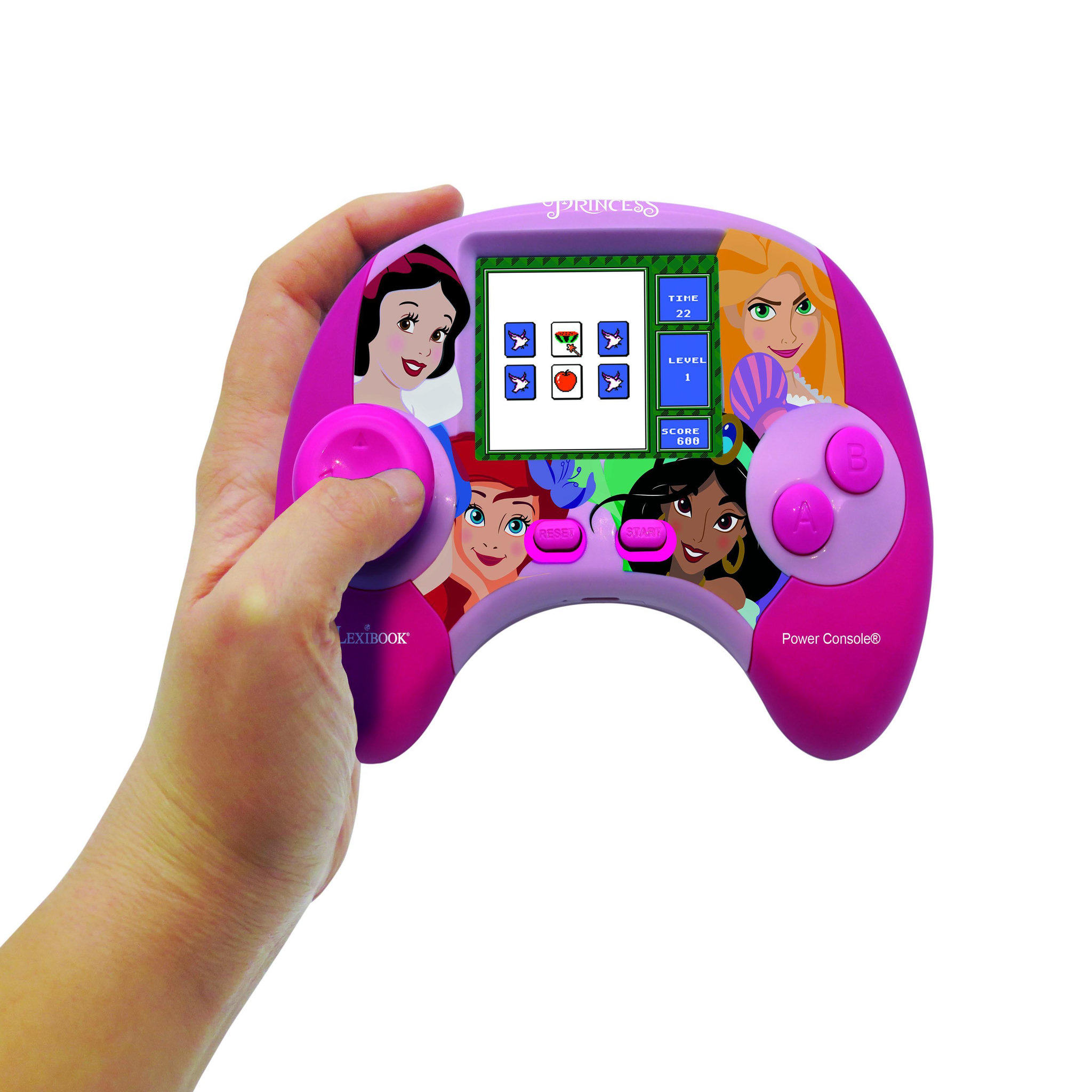 Voir la diapositive 5 : Lexibook Console de jeux Bilingue Disney Princesses (FR/EN)
