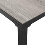 Voir la diapositive 4 : VIDAXL Table basse de jardin gris 55x55x31 cm DPC et acier