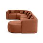 Voir la diapositive 5 : LISA DESIGN Ikare - canapé modulable d'angle droit - 6 places - en tissu