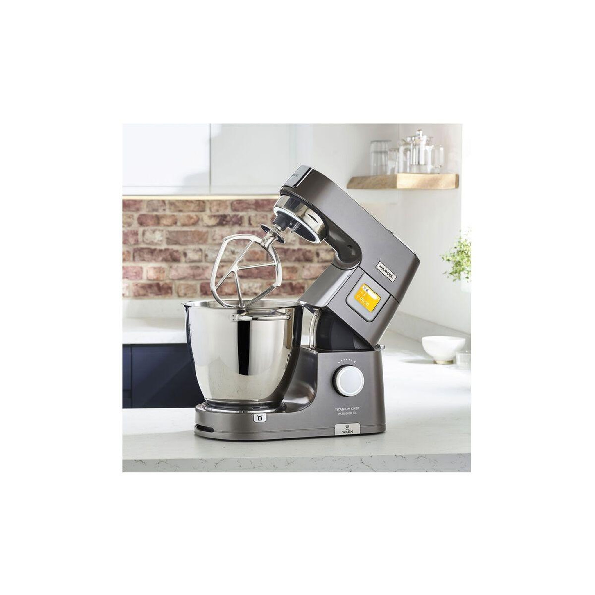 Voir la diapositive 5 : KENWOOD Robot pâtissier kwl90.009si titanium chef patissier xl
