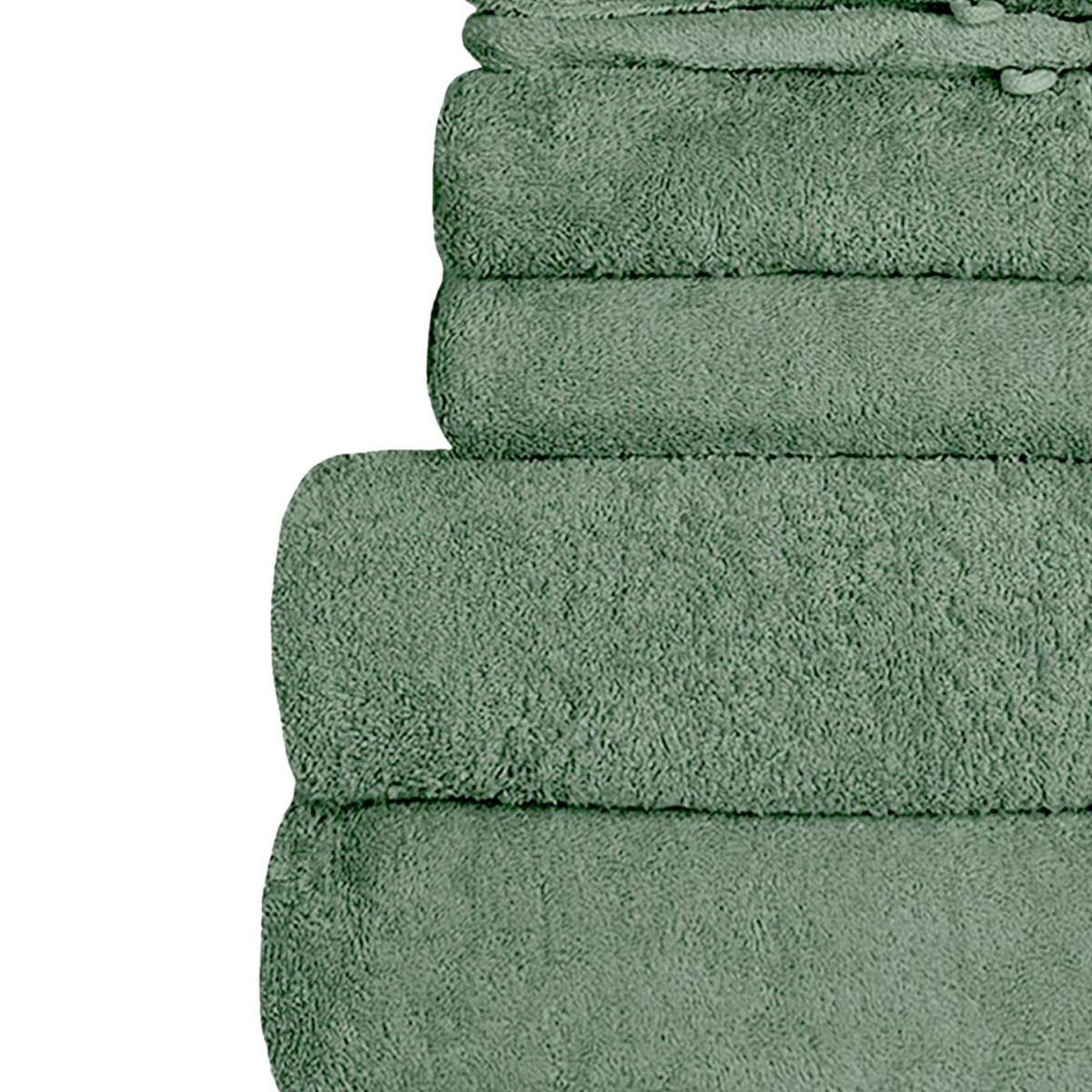 Voir la diapositive 2 : Sensei Maison Ensemble de bain 6 pièces 500 g/m² STUDIO (2 draps de douche +2 serviettes de toilette + 2 gants)