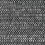 VIDAXL Filet brise-vue Noir 3,6x10 m PEHD 75 g/m^2