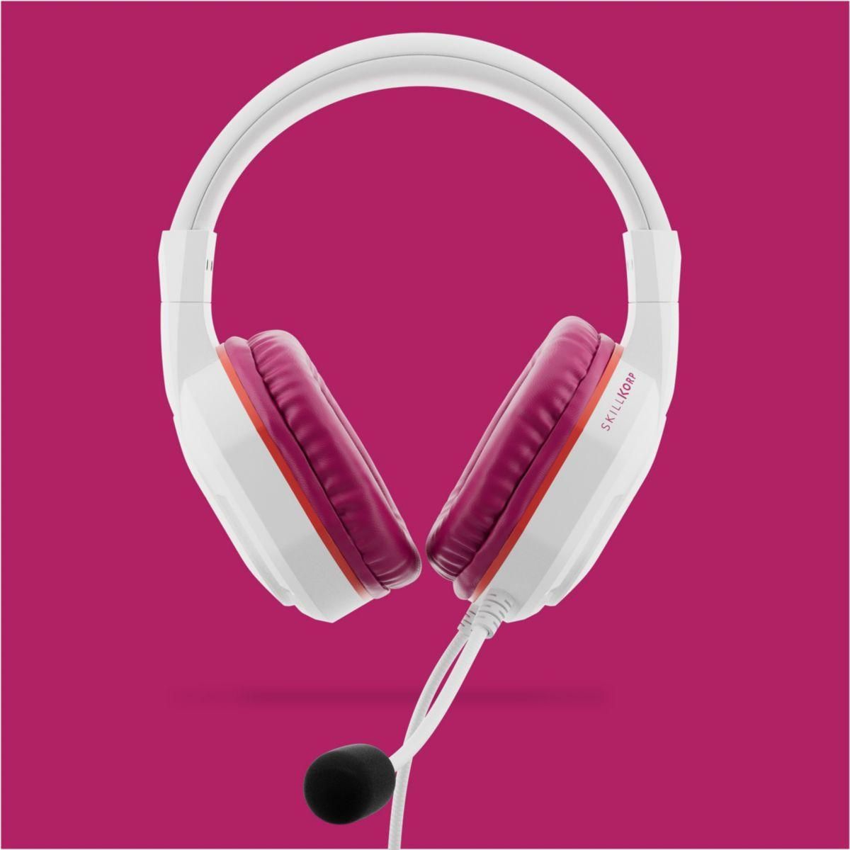 SKILLKORP Casque gamer H5 MAGENTA Access
