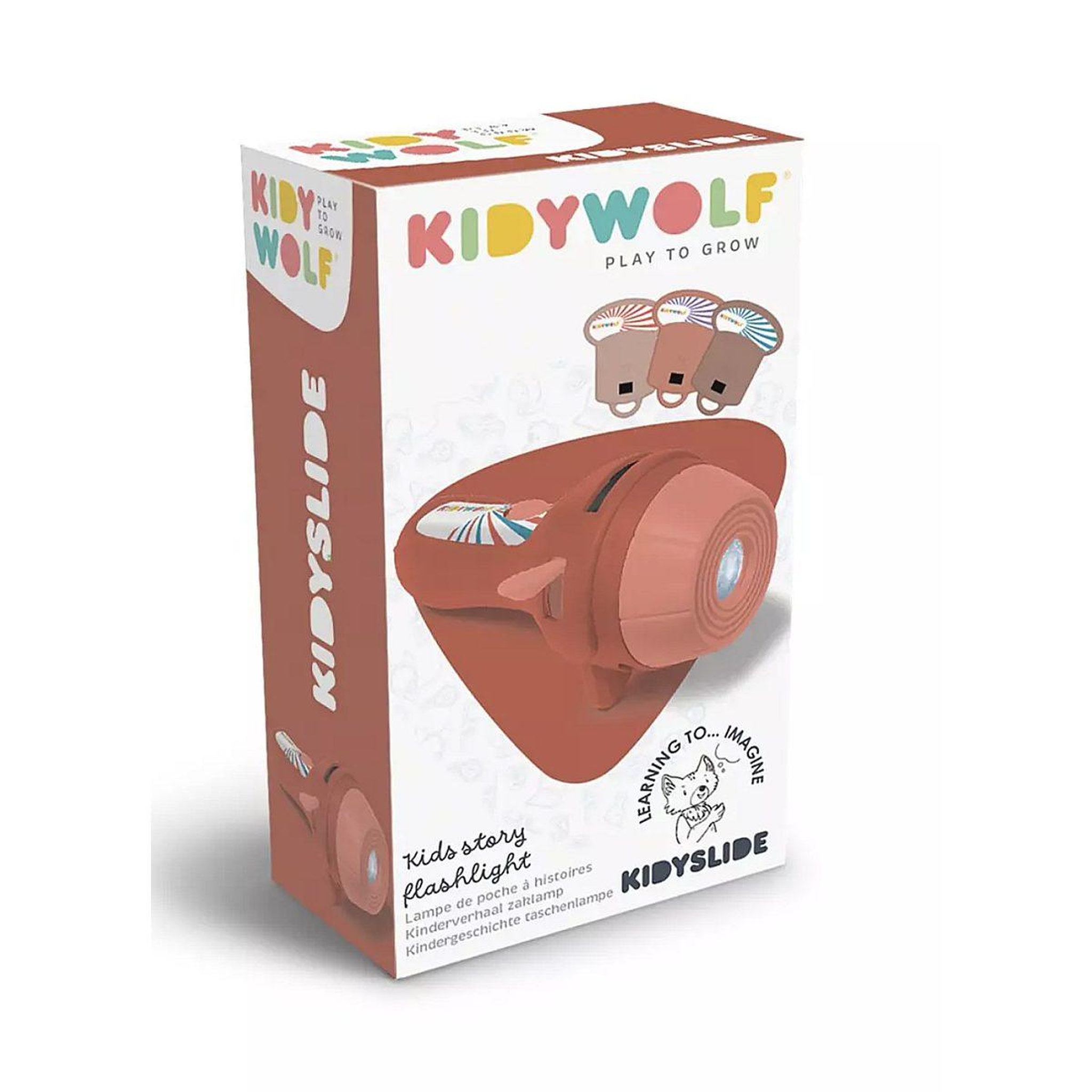 Voir la diapositive 2 : KIDYWOLF Kidyslide lampe projecteur d'histoires - cirque