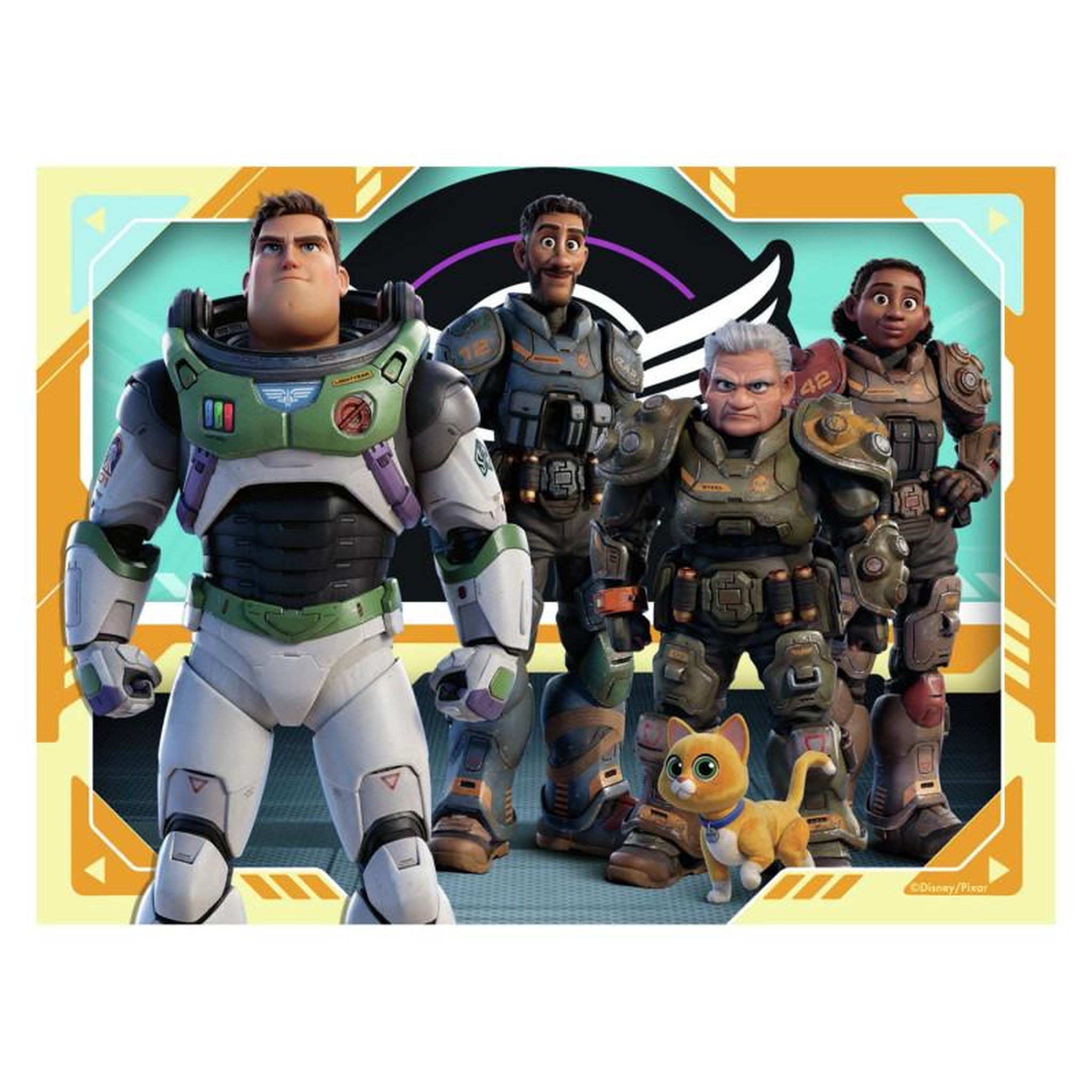 Voir la diapositive 2 : RAVENSBURGER Ravensburger - Disney Lightyear 4in1 Jigsaw Puzzle 31429