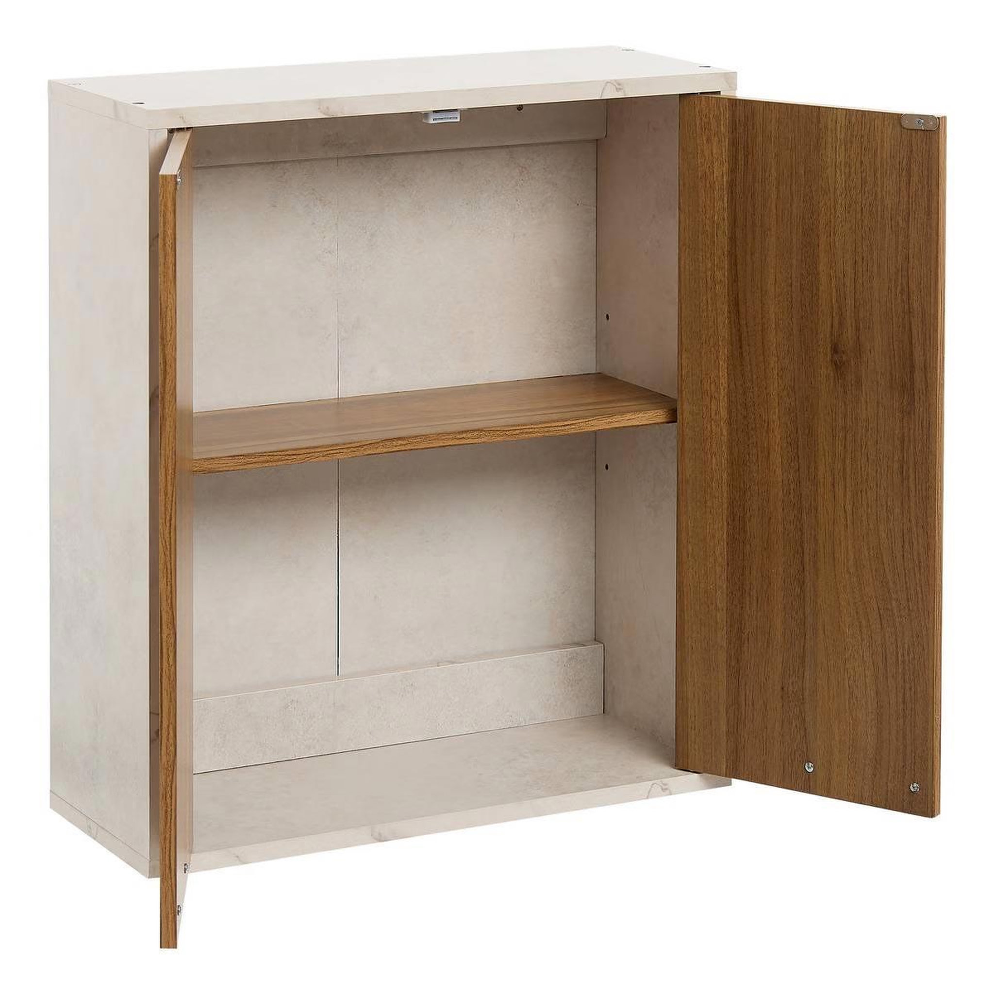 Voir la diapositive 2 : FIVE Meuble haut salle de bain  côme  59cm beige