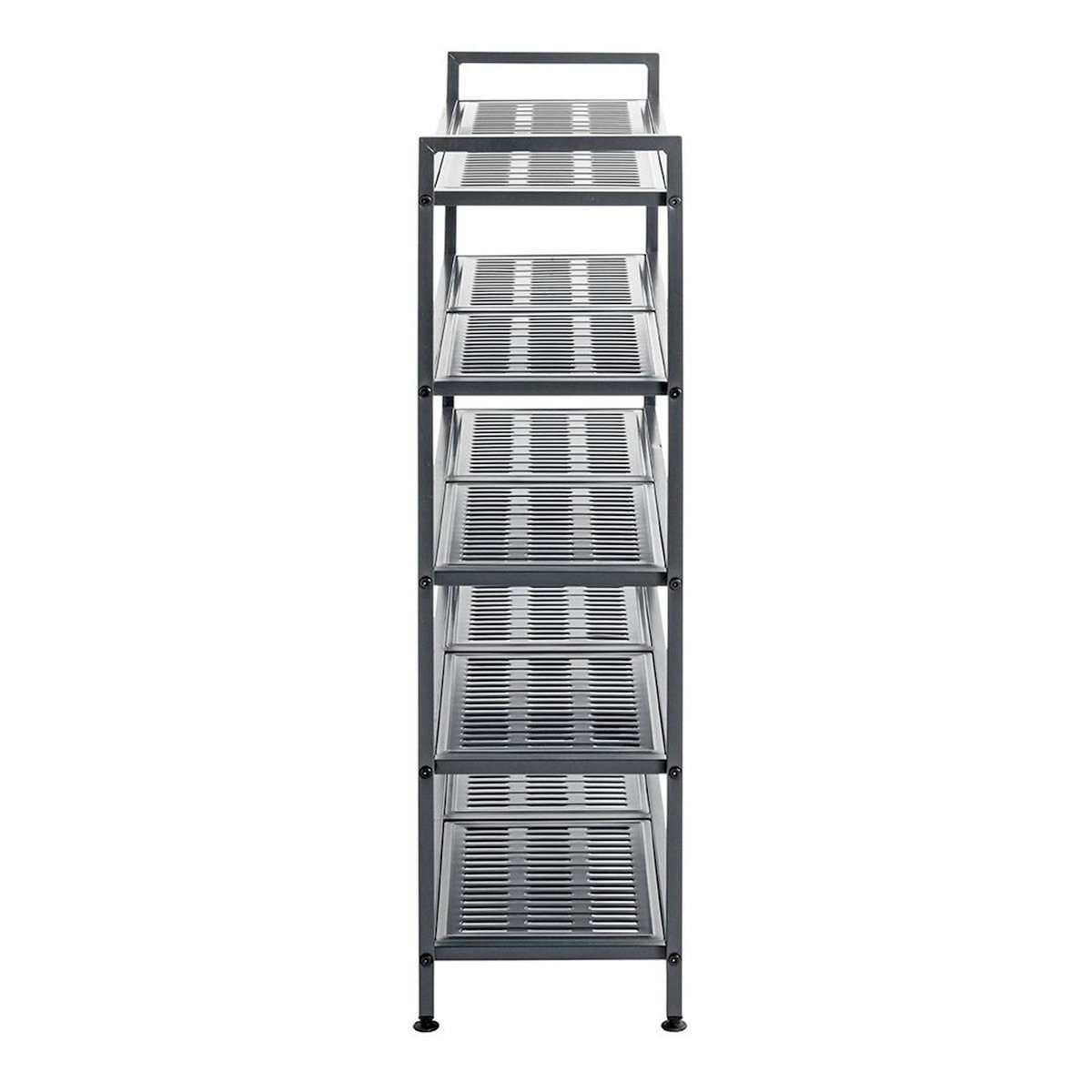 Paris Prix Étagère à Chaussures 5 Niveaux  Arthur  90cm Anthracite