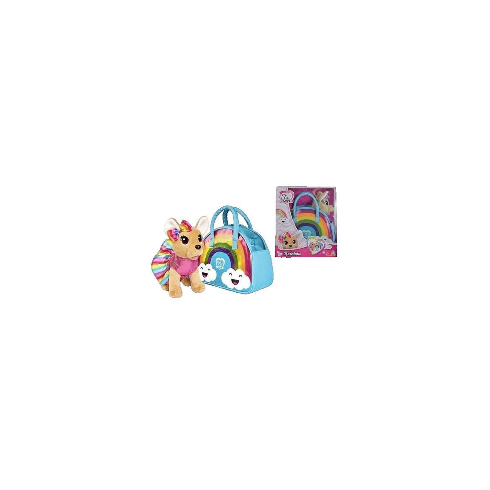 SIMBA Peluche Simba Chi Chi Love arc-en-ciel multicolore