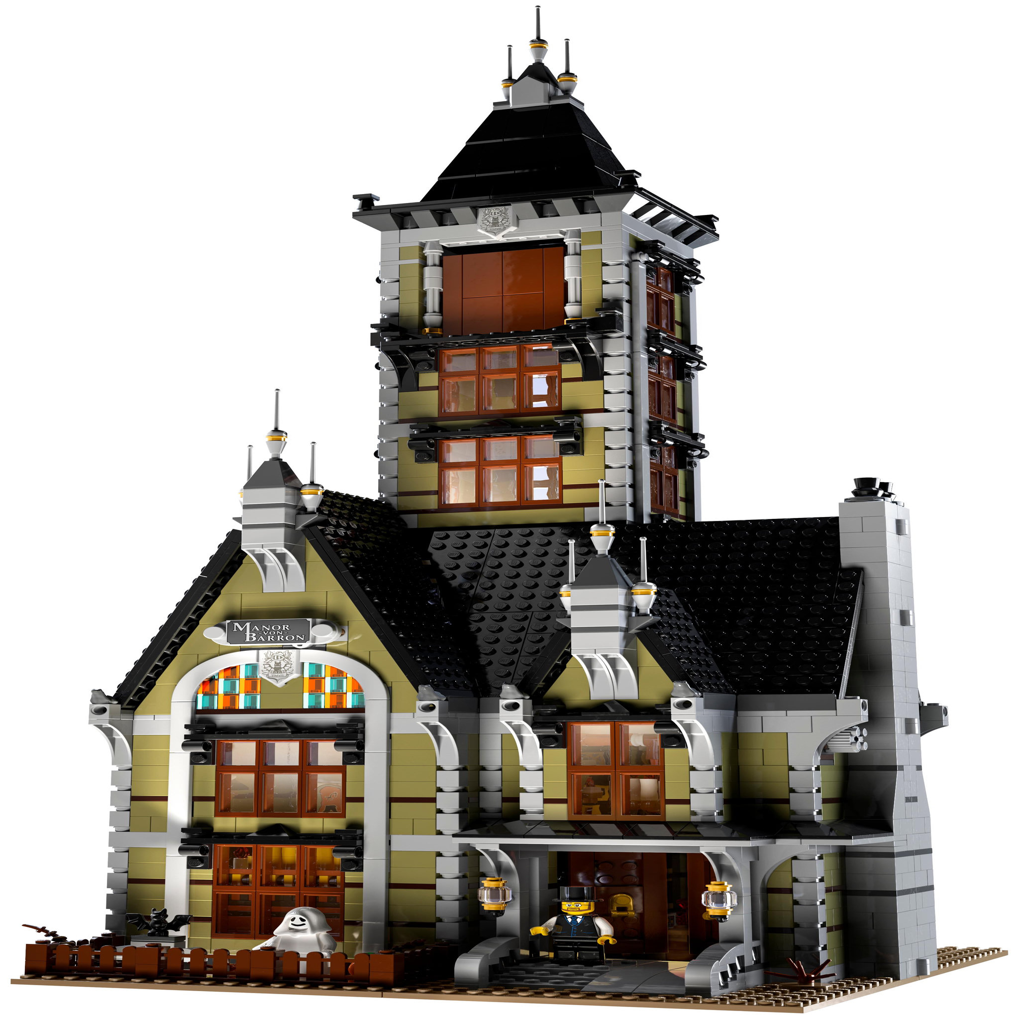 Voir la diapositive 3 : LEGO Lego icons 10273 la maison hantée 3188 pièces