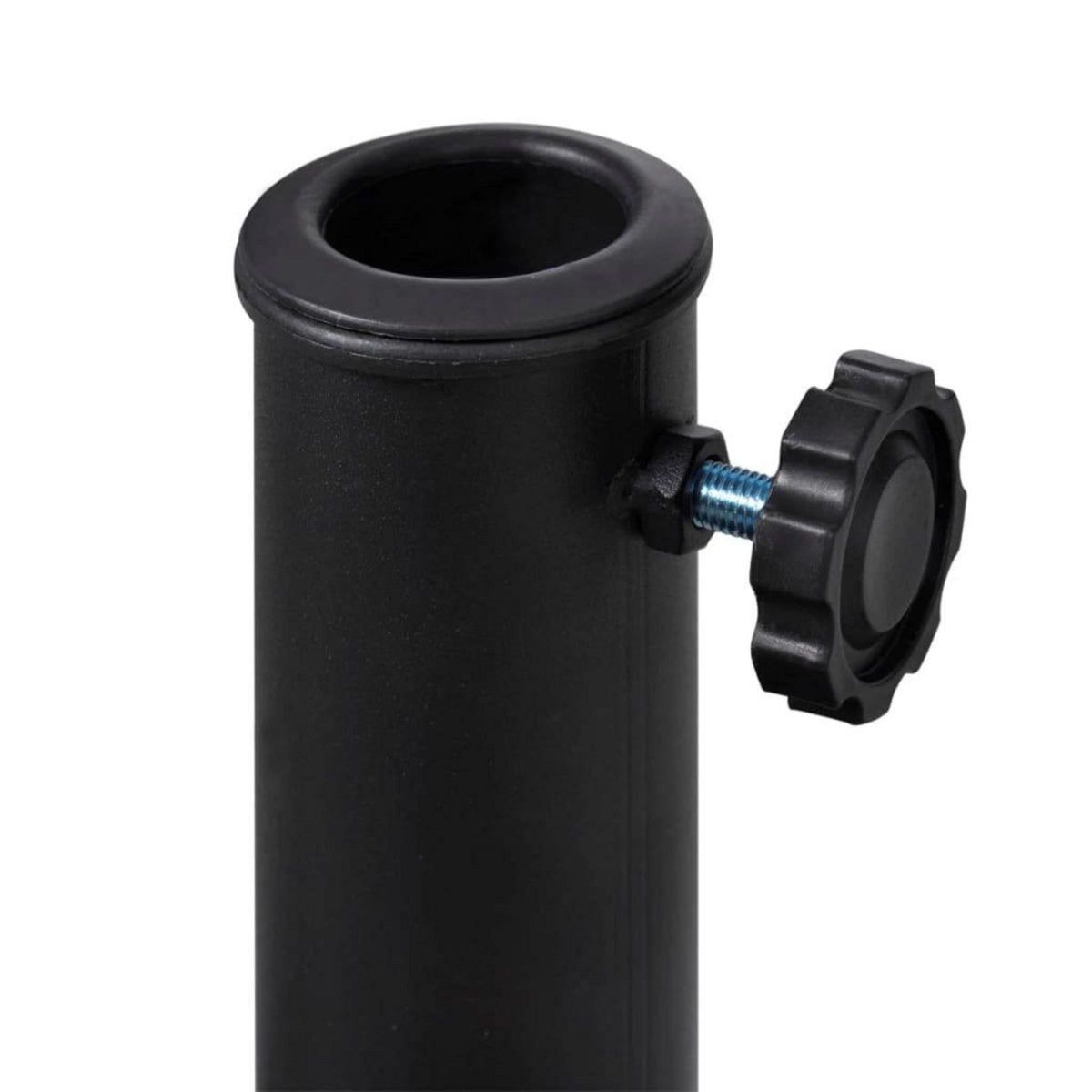 VIDAXL Socle de parasol demi-rond Resine