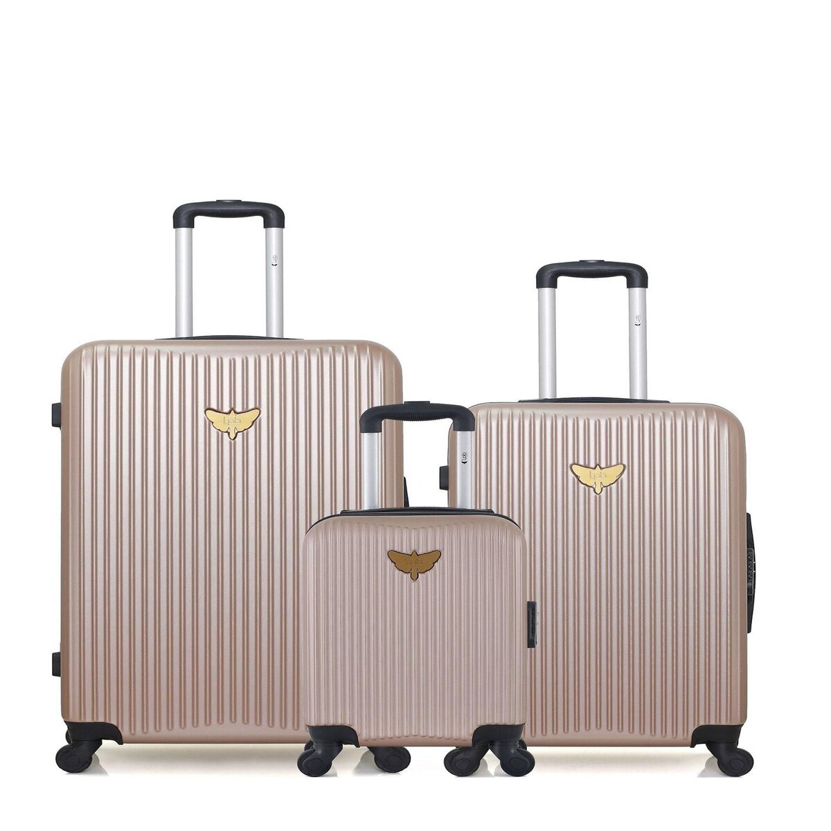 LES P'TITES BOMBES LPB LPB LUGGAGE - LOT DE 3 - Valises grand format, weekend et cabine XXS AGATA