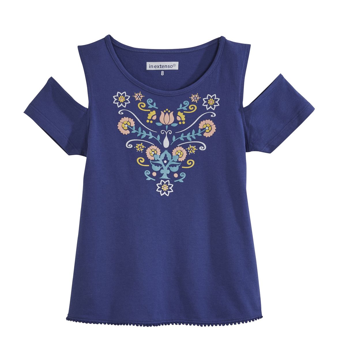 IN EXTENSO T-shirt manches courtes fille