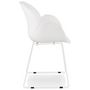 Voir la diapositive 3 : Paris Prix Chaise Design avec Accoudoirs  Riod  89cm Blanc