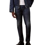 CALVIN KLEIN JEANS Jean Slim Tapered  Homme Calvin Klein Jeans Slim Taper   W33. Coloris disponibles : Bleu