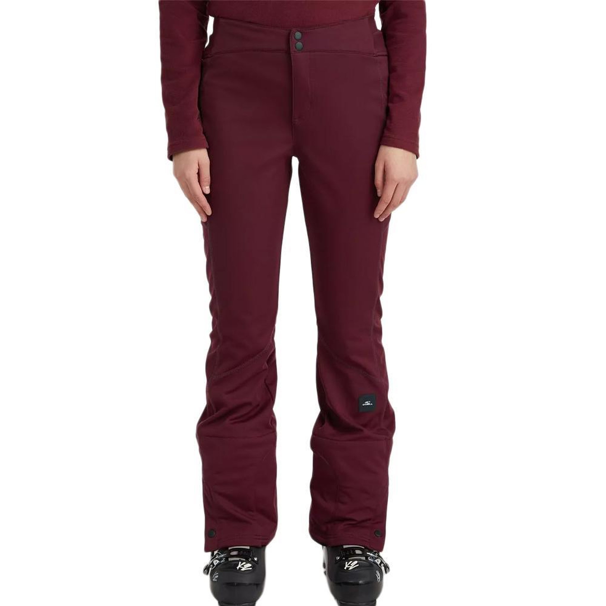 Voir la diapositive 2 : O'NEILL Pantalon de ski bordeaux femme o'neill blessed