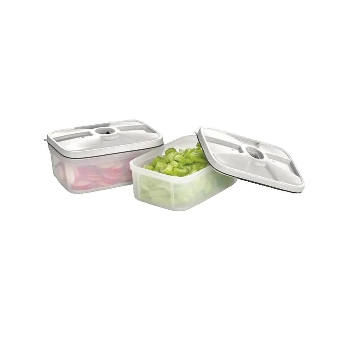 SEVERIN Conteneurs sous vide Severin Set de 2 Contenants transparents sans BPA 0,75 L
