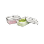 SEVERIN Conteneurs sous vide Severin Set de 2 Contenants transparents sans BPA 0,75 L
