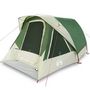 Voir la diapositive 2 : VIDAXL Tente de cabine familiale 6 personnes vert imperméable