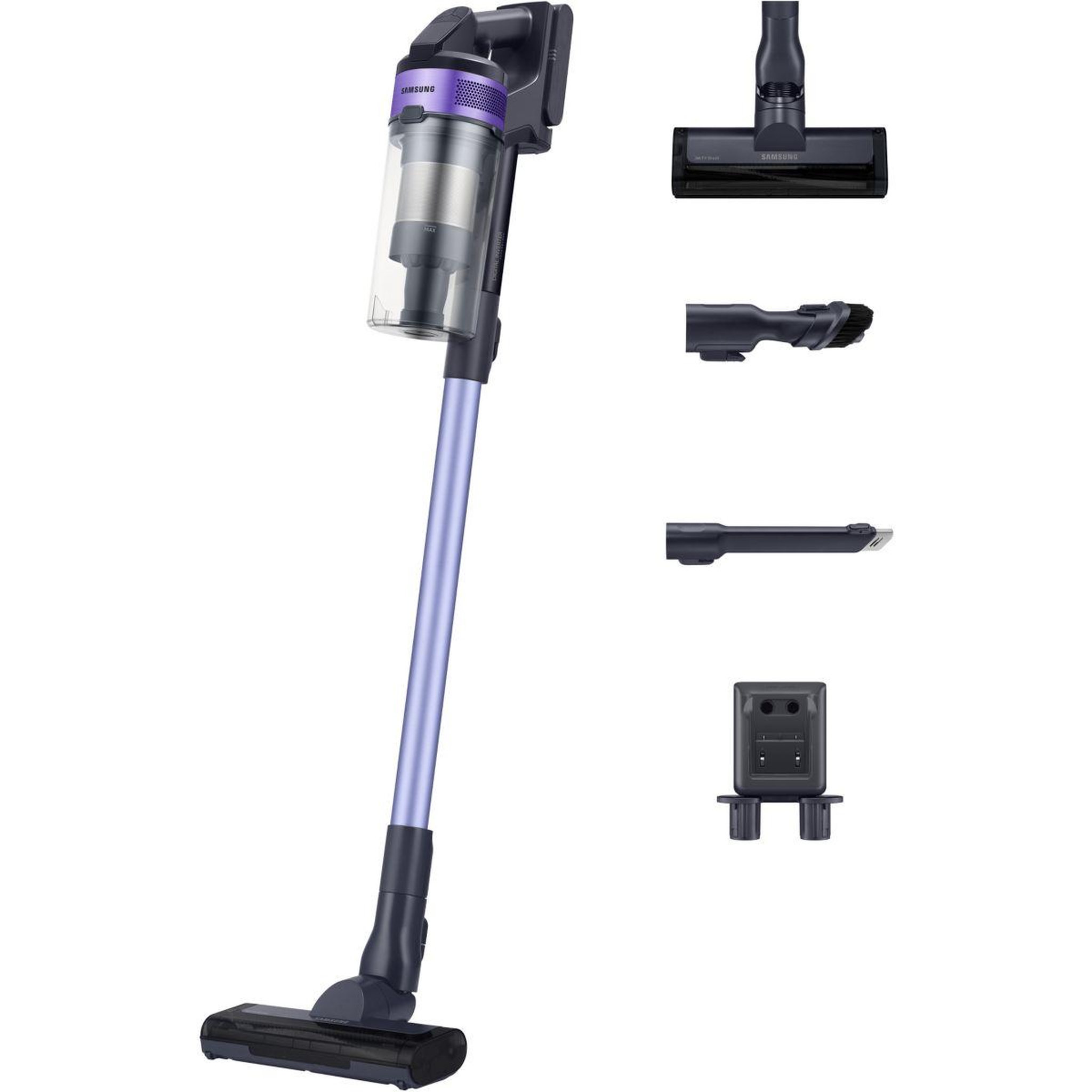 Voir la diapositive 2 : Samsung Aspirateur balai jet 60 turbo vs16a6031r4