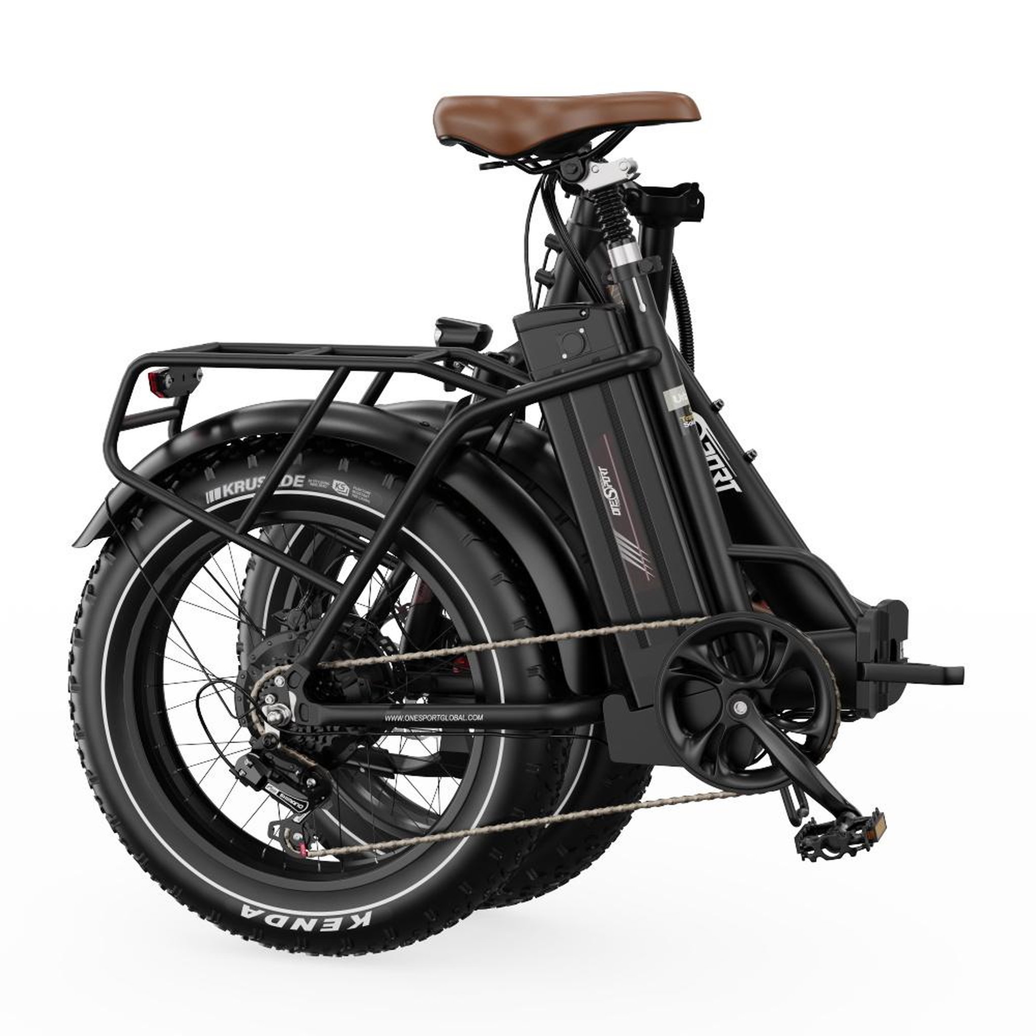 Voir la diapositive 2 : ONESPORT Vélo électrique pliable Onesport OT16 Max, 20 pouces