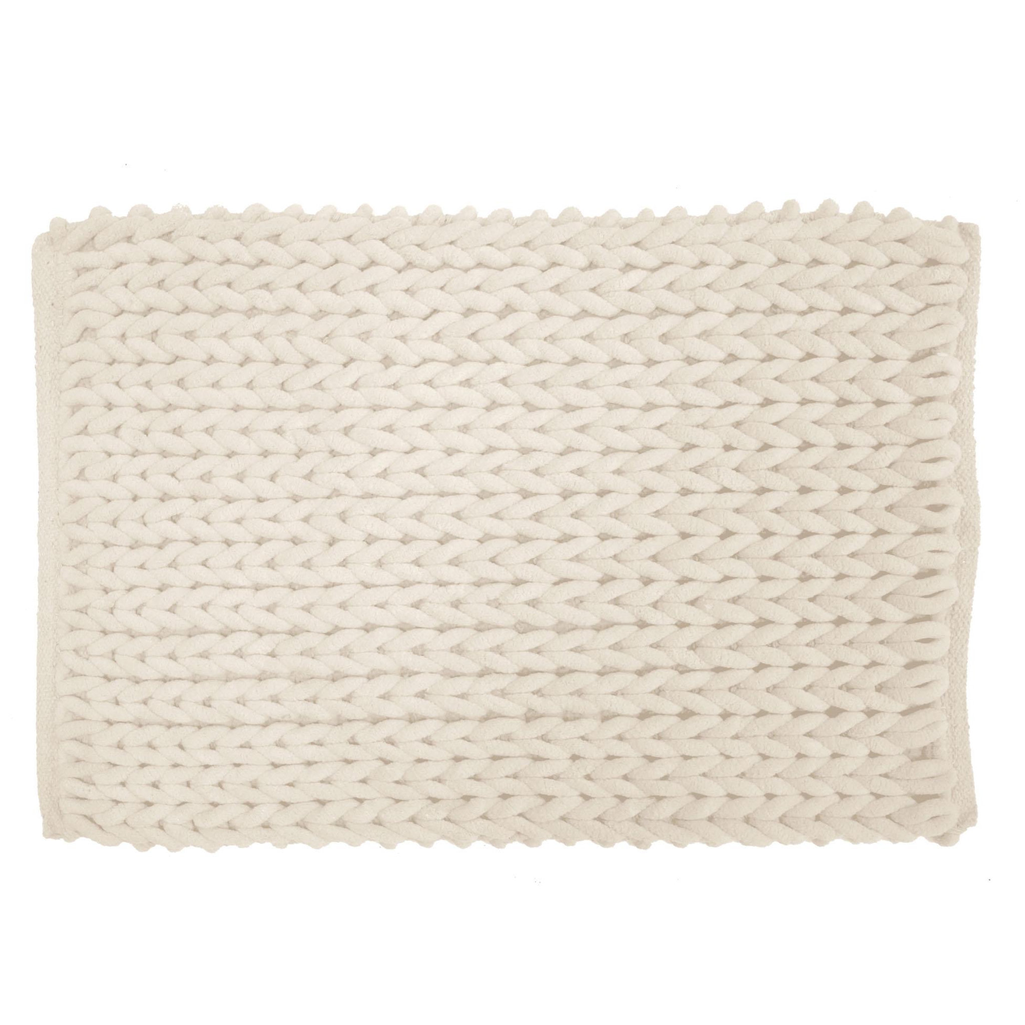 Voir la diapositive 1 : Eden Tapis de bain chenille arielle