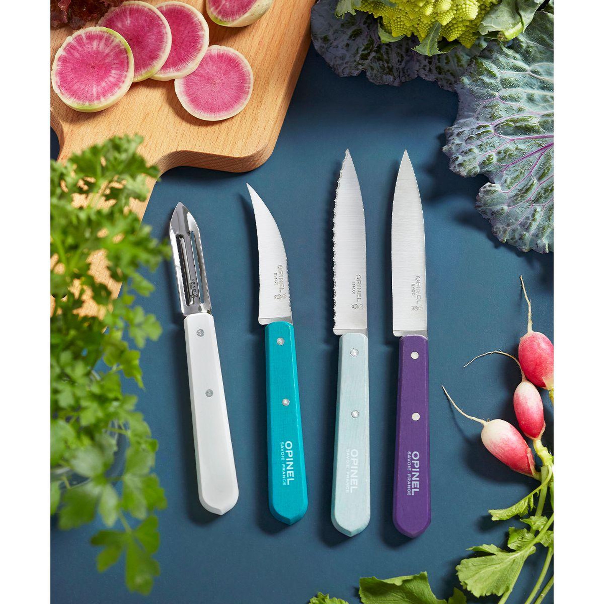 Voir la diapositive 2 : Opinel Couteau les essentiels art déco