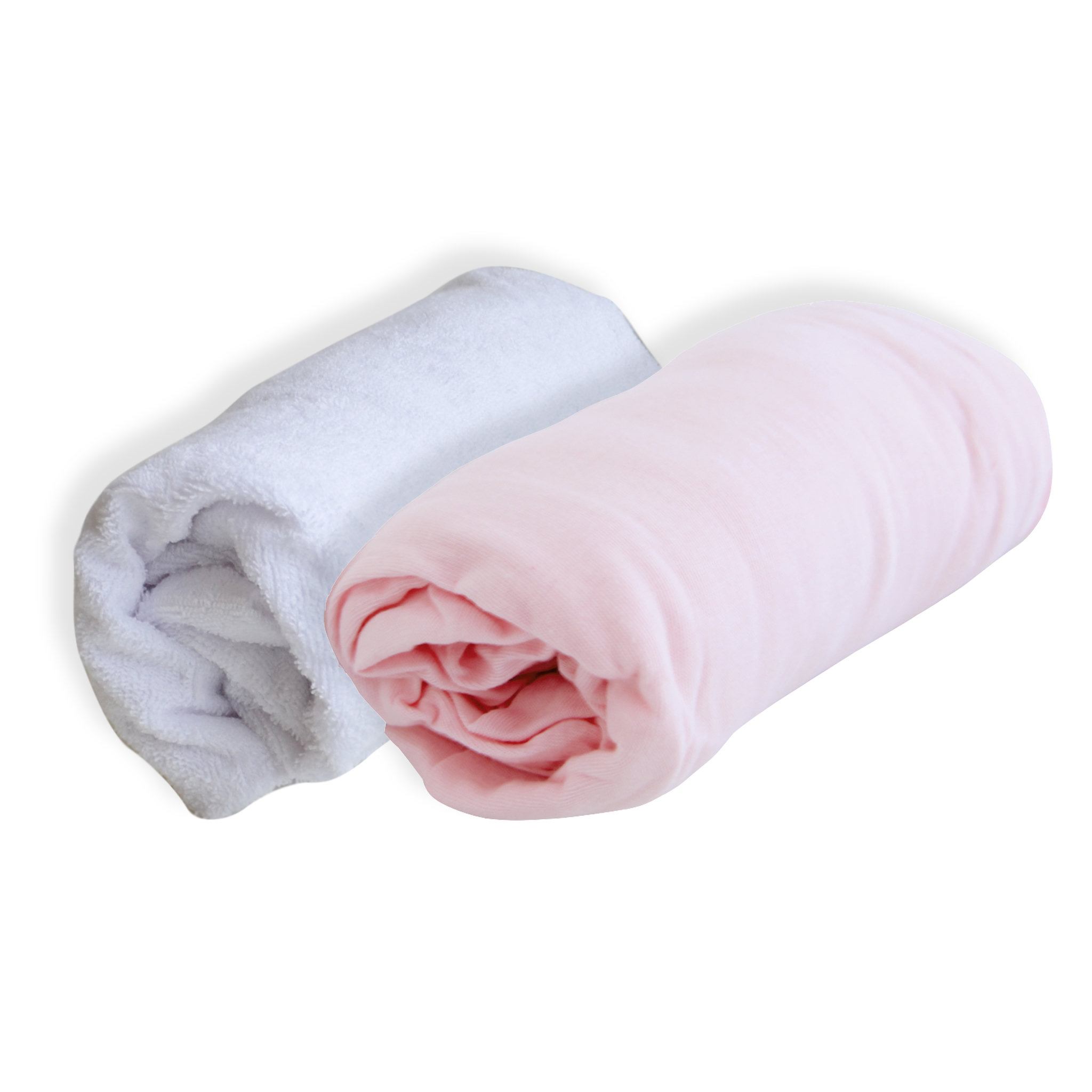 Domiva Lot 1 alèse PU + 1 drap housse 60 x 120 cm 