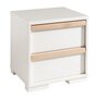Voir la diapositive 3 : Paris Prix Pack - Lit Enfant, Chevet & Armoire 3 Portes  London  Blanc