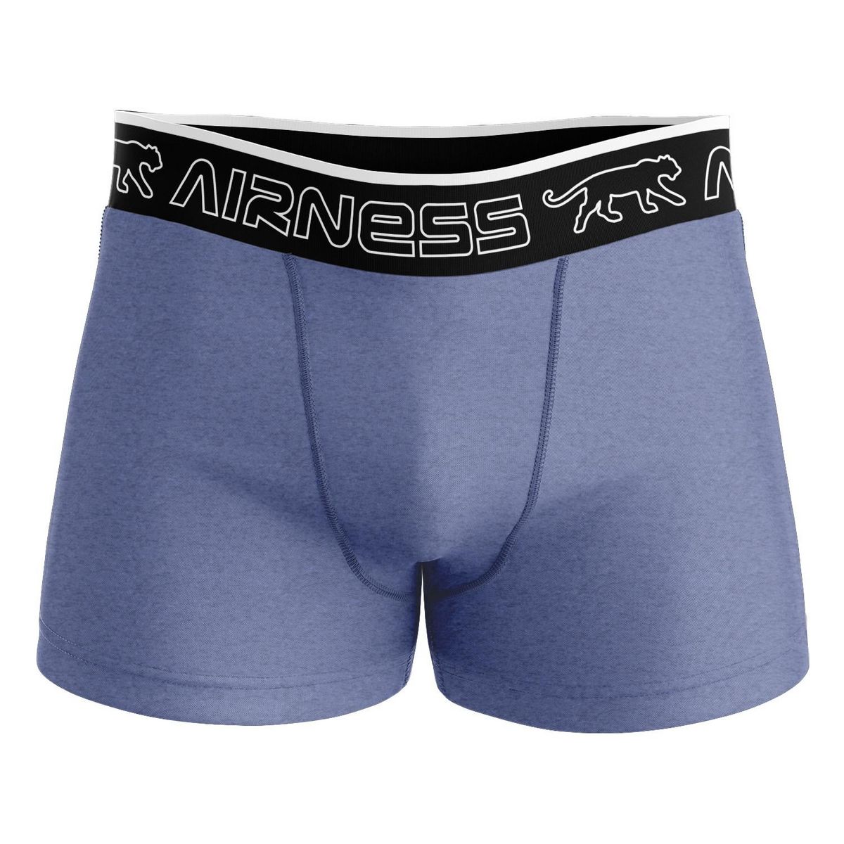 Airness AIRNESS Lot de 5 boxers homme en coton colorés Starter