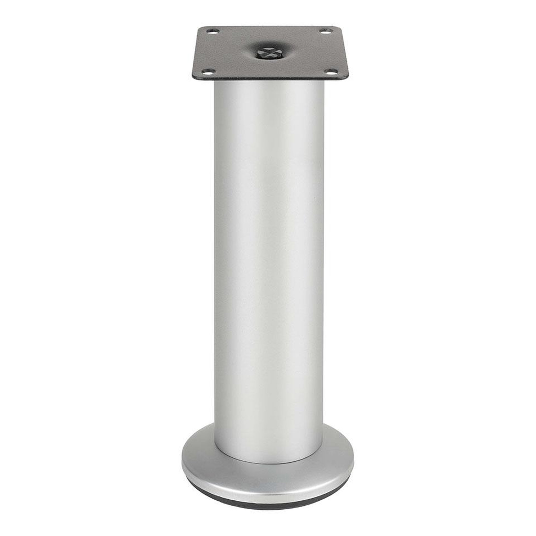 CENTRALE BRICO Pied de meuble fs001 200 mm réglable chrome mat
