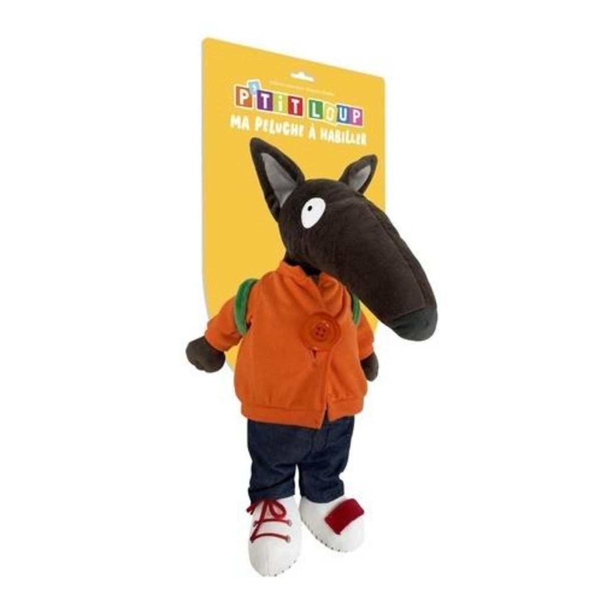 P'TIT LOUP - MA PELUCHE A HABILLER, Lallemand Orianne