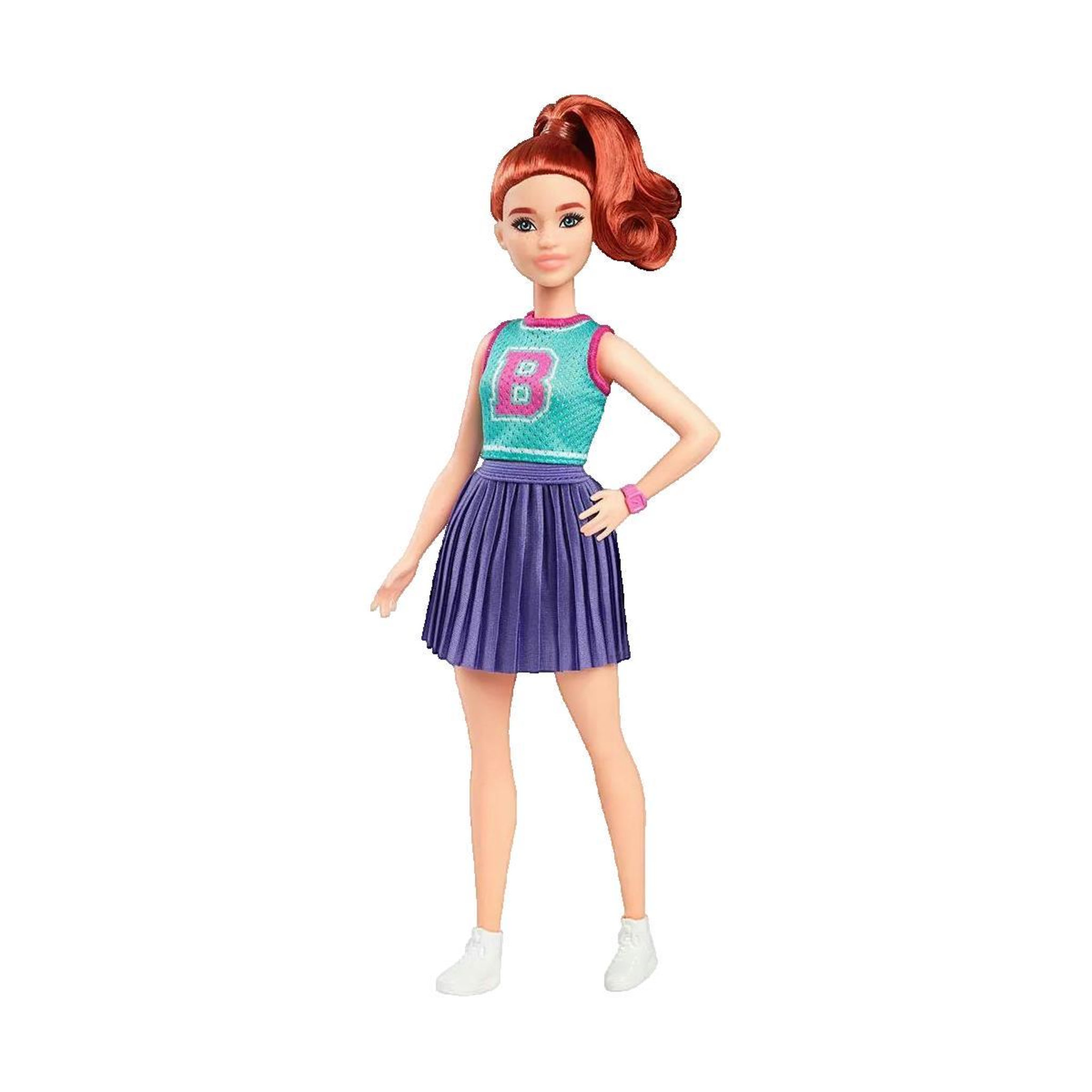 MATTEL Poupée Barbie Mattel Fashionistas HYT90 cheveux roux