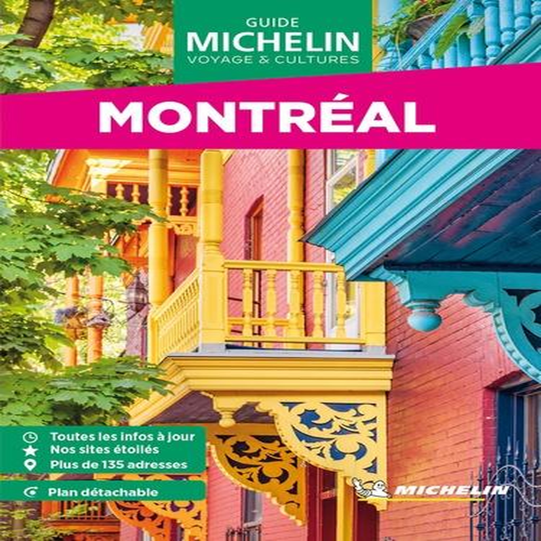 MONTREAL. EDITION 2024. AVEC 1 PLAN DETACHABLE, Michelin