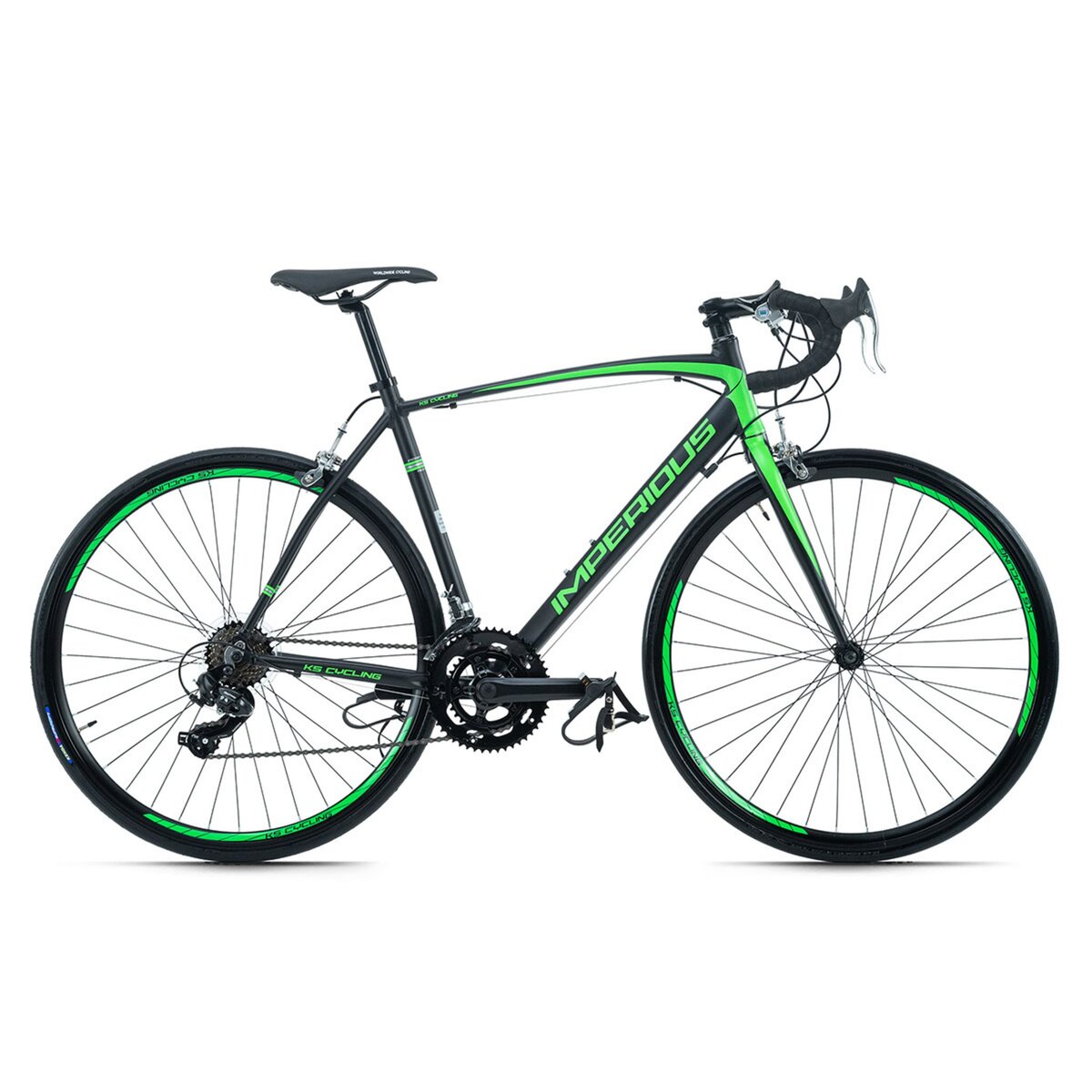  Vélo de course 28'' Imperious noir-vert TC 53 cm
