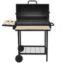 Voir la diapositive 1 : Robby Barbecue à charbon 76x33.5cm avec chariot - smoker one xl