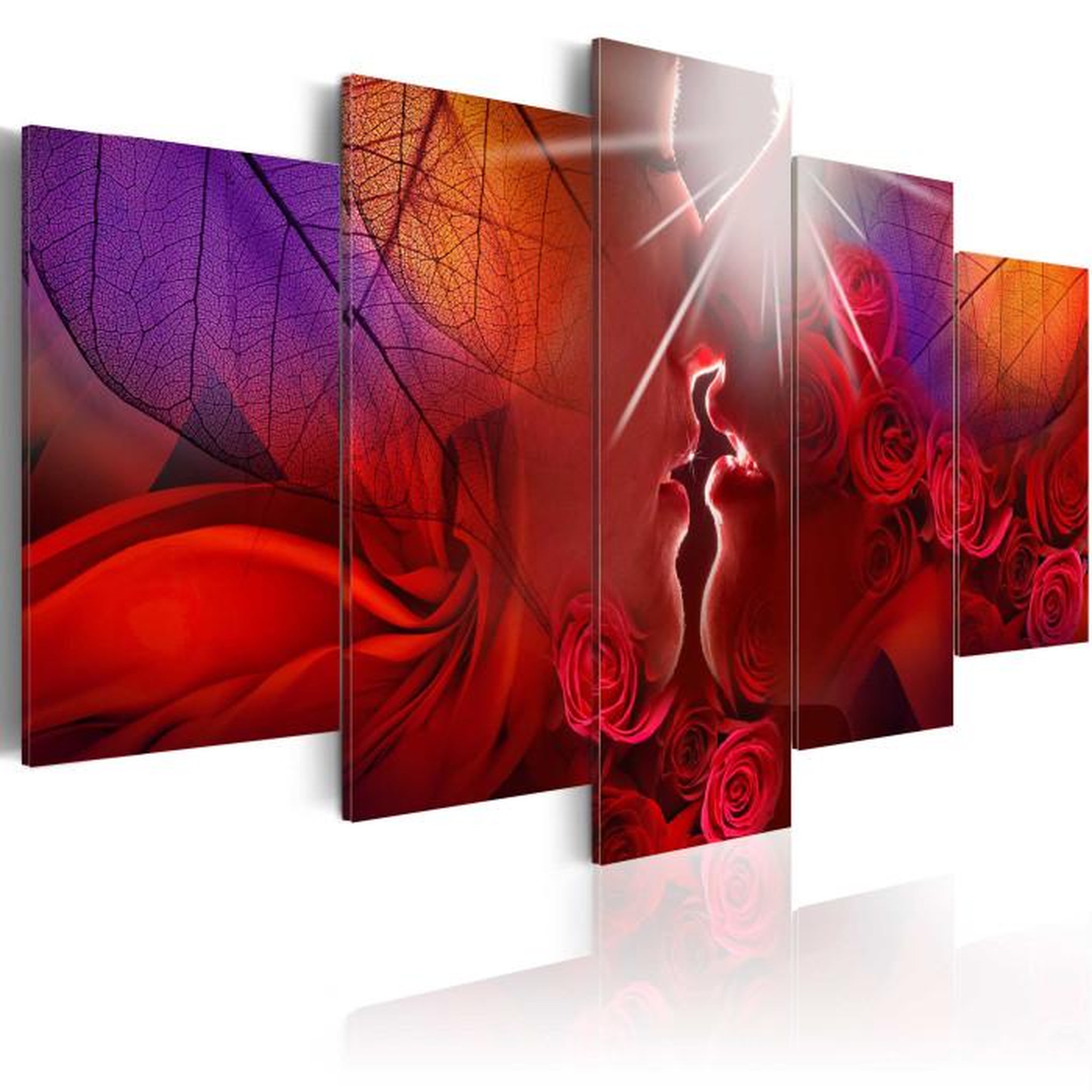 Paris Prix Tableau Imprimé  Kiss From Rose. Coloris disponibles : Multicolore