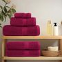 Voir la diapositive 3 : VIDAXL Serviettes de visage de qualité sup. SOLUND 4 pcs bordeaux