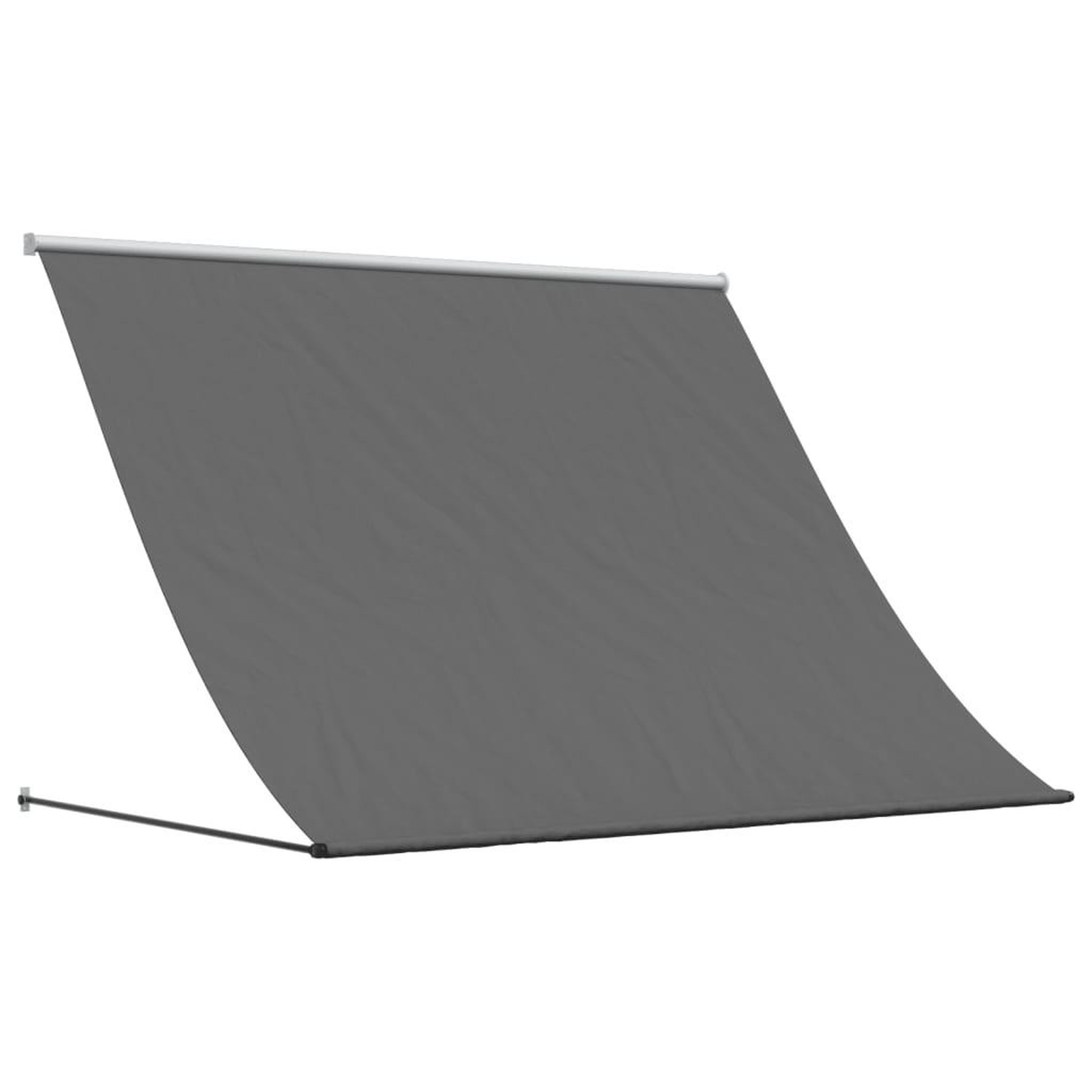 Voir la diapositive 2 : VIDAXL Auvent retractable anthracite 250x150 m tissu et acier
