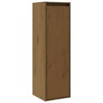 VIDAXL Armoire murale Marron miel 30x30x100 cm Bois de pin massif