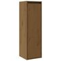 Voir la diapositive 1 : VIDAXL Armoire murale Marron miel 30x30x100 cm Bois de pin massif