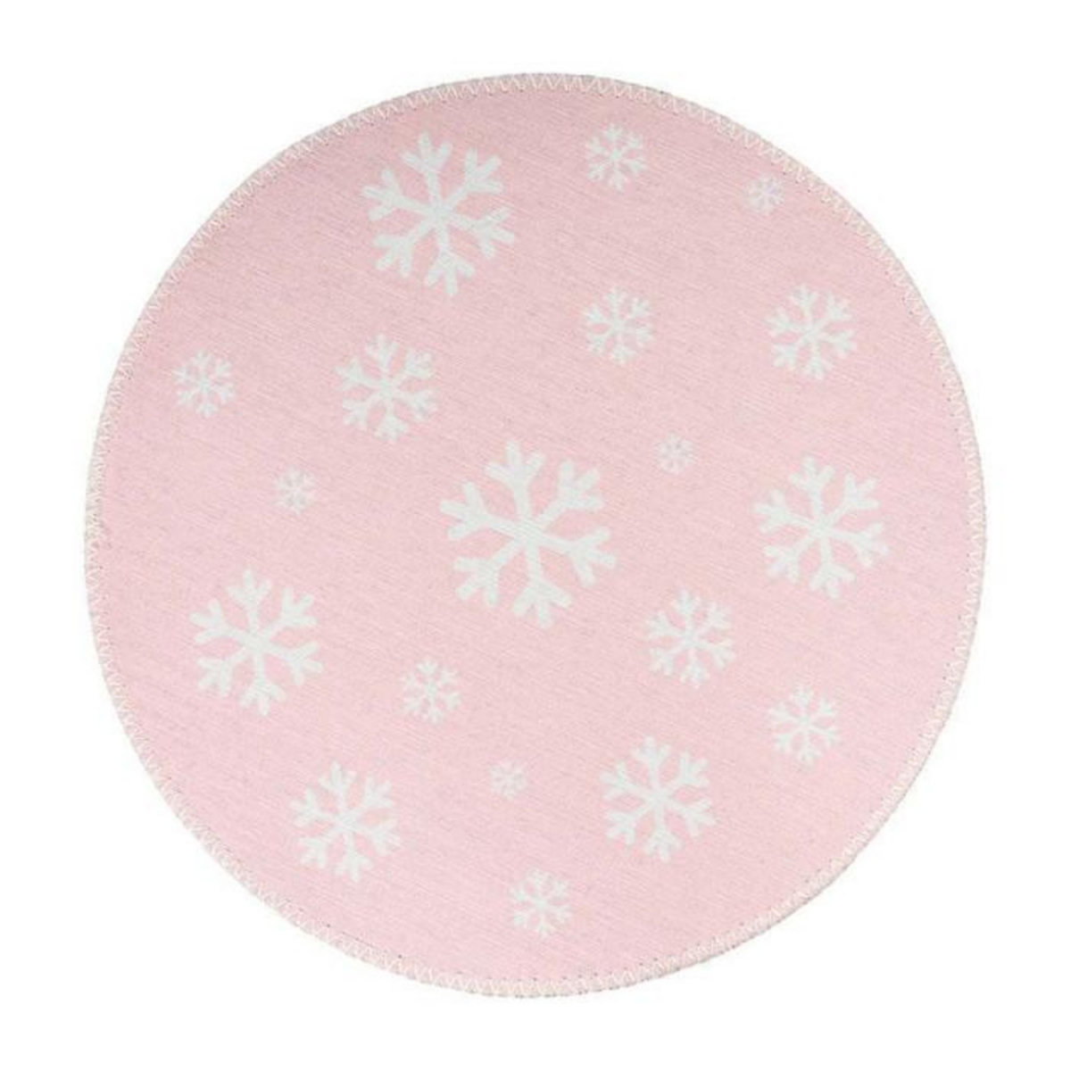 Paris Prix Tapis Rond Enfant Imprimé  Bambini VIII  160cm Rose