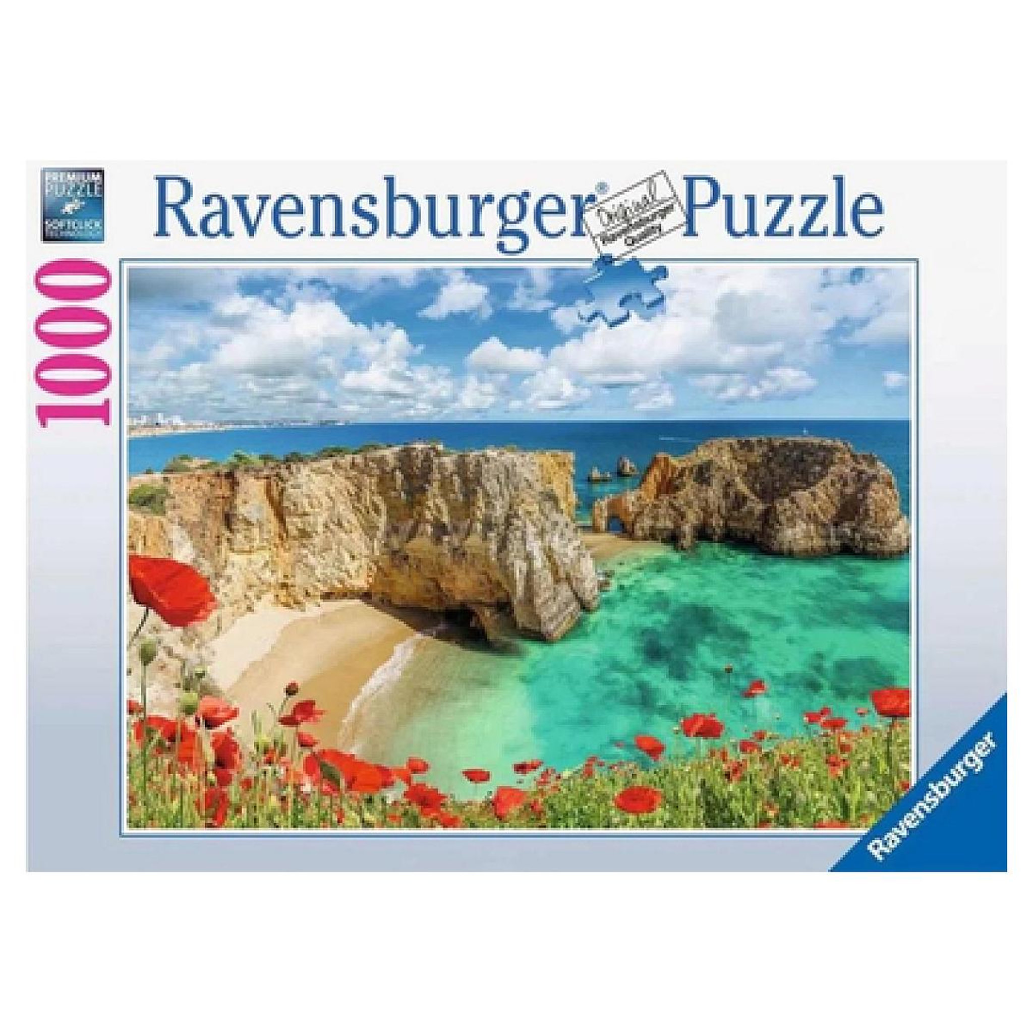 RAVENSBURGER Puzzle 1000 pièces - Le Charme de l'Algarve, au Portugal