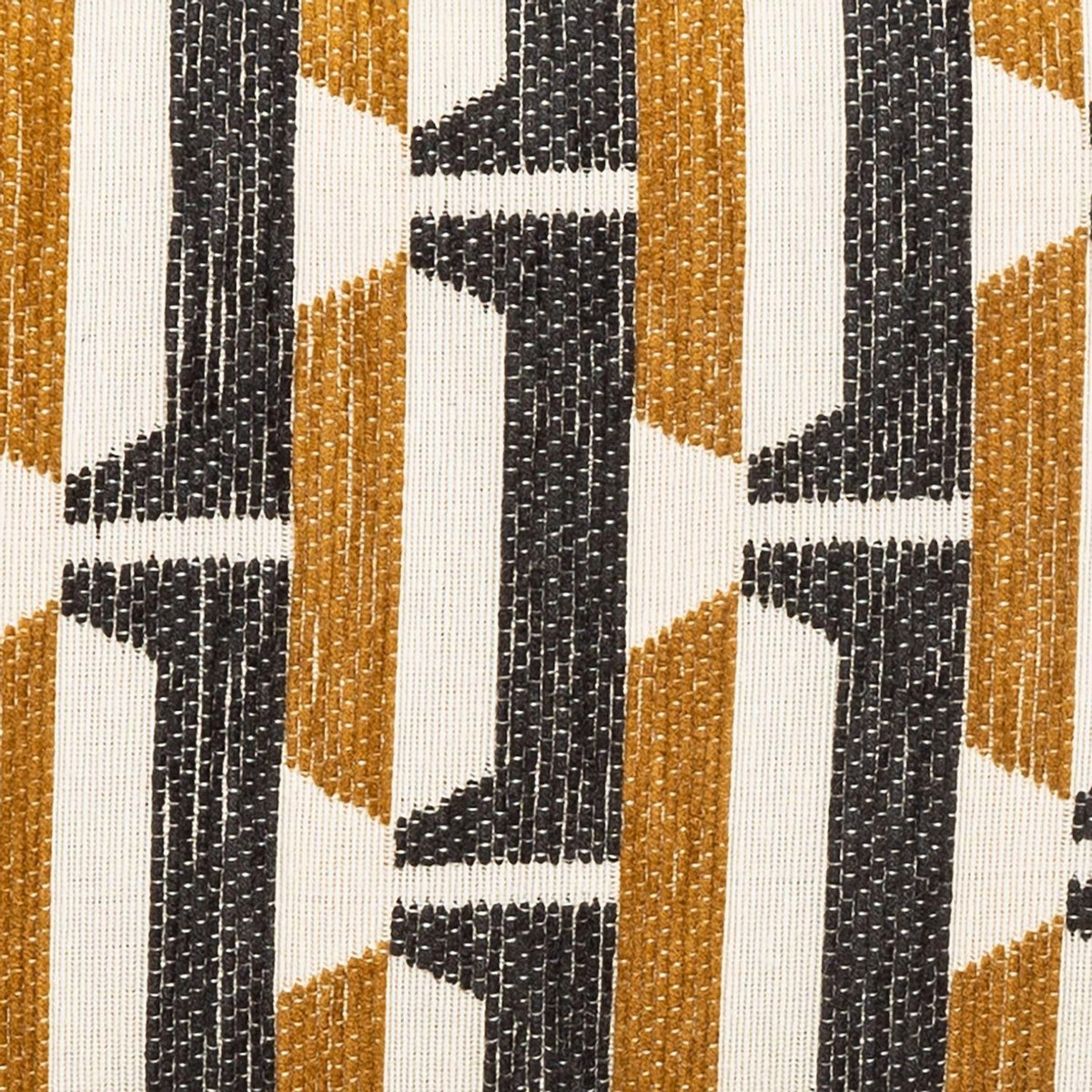 ATMOSPHERA Tabouret d'appoint en tissu jacquard CHIARA