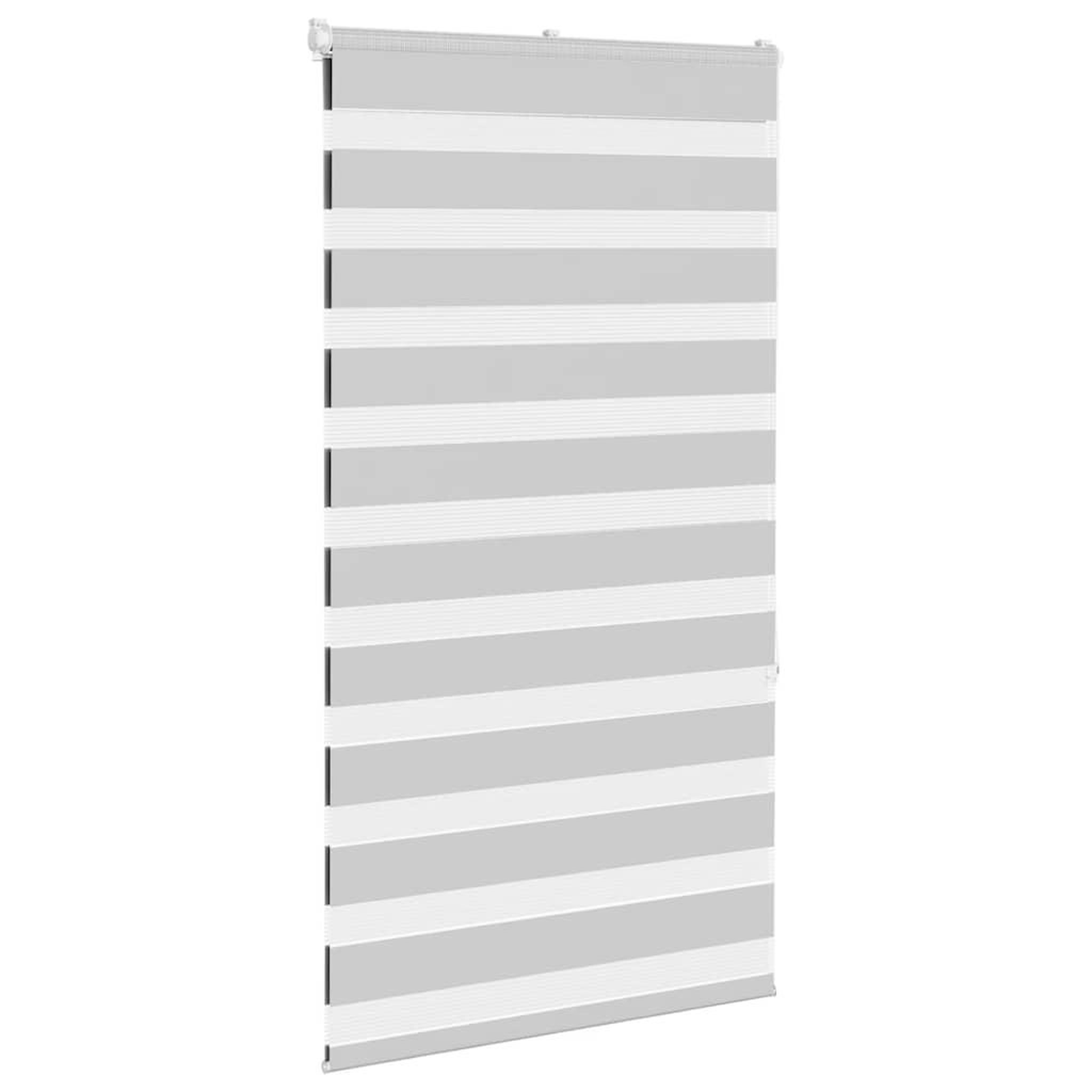 Voir la diapositive 3 : VIDAXL Store zebre gris clair largeur du tissu 80,9 cm polyester