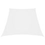 Voir la diapositive 1 : VIDAXL Voile de parasol Tissu Oxford trapeze 4/5x4 m Blanc